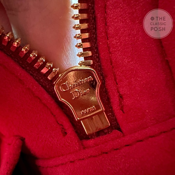 BNWT DIOR TRAVEL VANITY LAMBSKIN SMALL  LEATHER CROSSBODY BAG - Picture 12 of 12